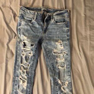 American Eagle jeans.